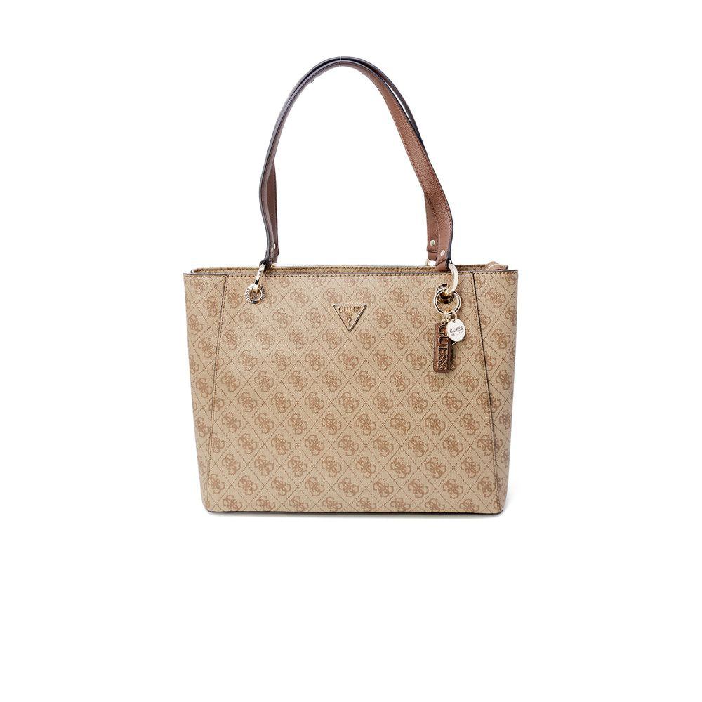 Guess Beige Polyethylene Handbag