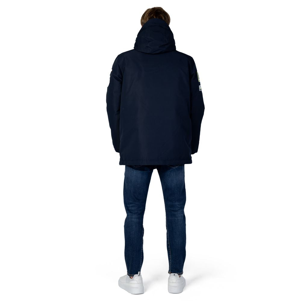 Napapijri Blue Polyester Jacket