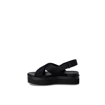 Calvin Klein Jeans Black Recycled Polyethylene Sandal