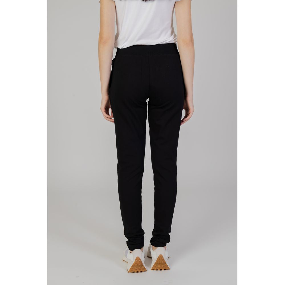 Moschino Black Cotton Jeans & Pant