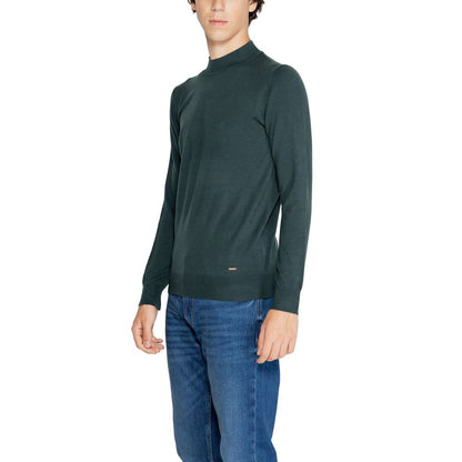 Gianni Lupo Green Polyester T-Shirt