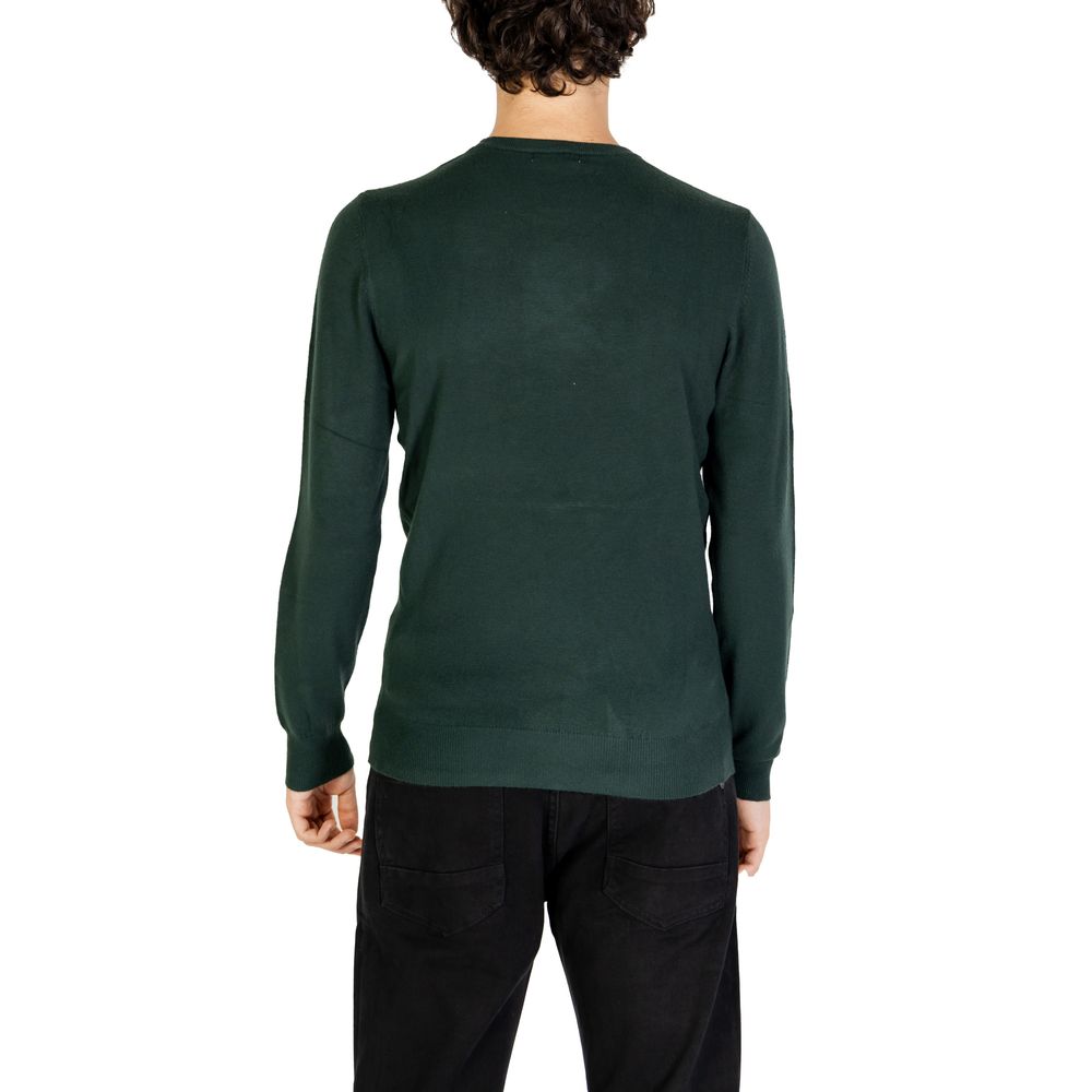 Gianni Lupo Green Polyester Sweater