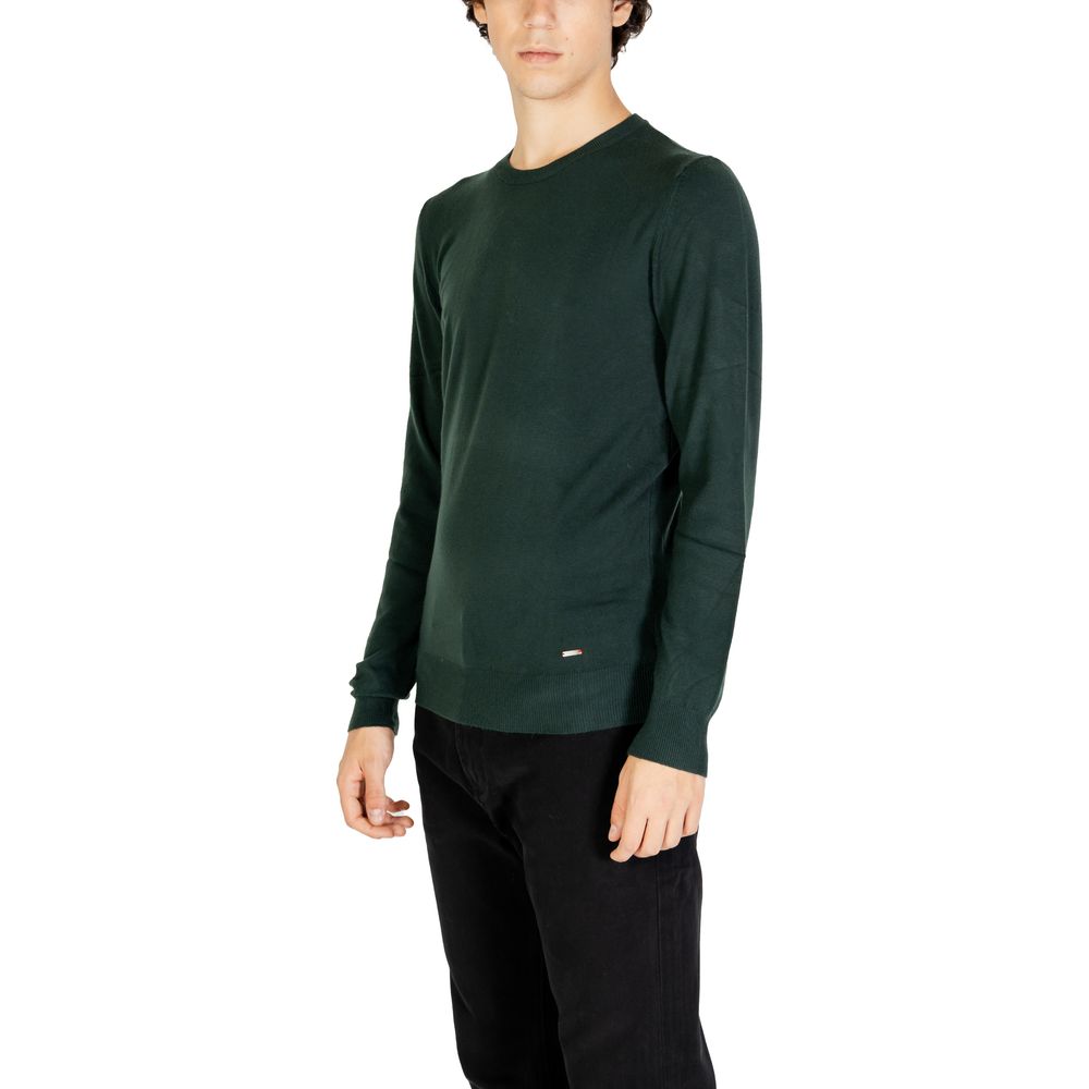 Gianni Lupo Green Polyester Sweater