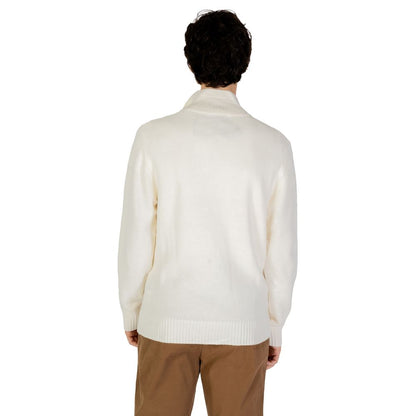 Gianni Lupo Cream Acrylic Sweater