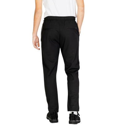 Gianni Lupo Black Polyester Jeans & Pant