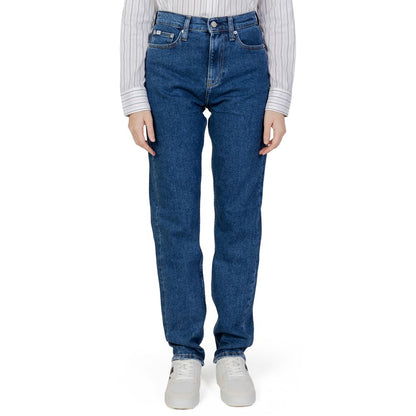 Calvin Klein Jeans Blue Cotton Jeans & Pant