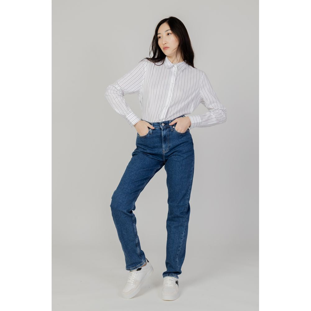 Calvin Klein Jeans Blue Cotton Jeans & Pant