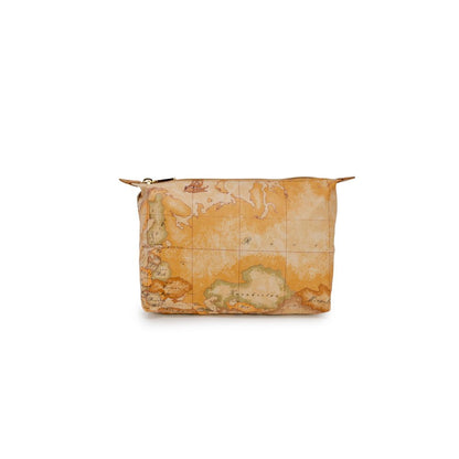 Alviero Martini Prima Classe Beige Polyester Leather Accessory