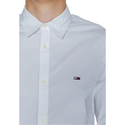 Tommy Hilfiger Jeans White Cotton Shirt