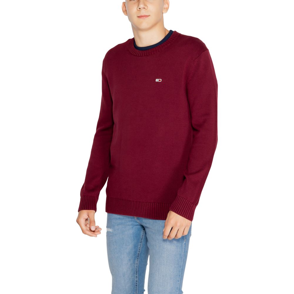 Tommy Hilfiger Jeans Bordeaux Organic Cotton Sweater