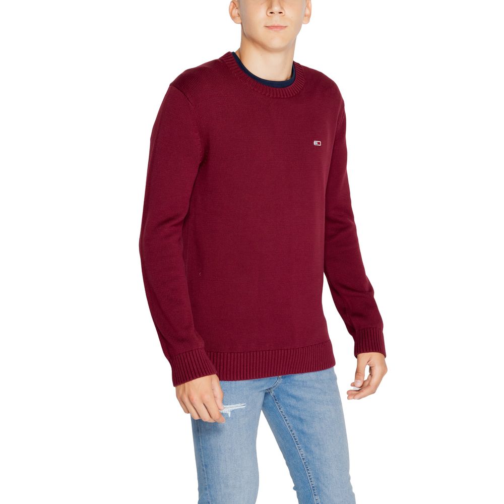 Tommy Hilfiger Jeans Bordeaux Organic Cotton Sweater