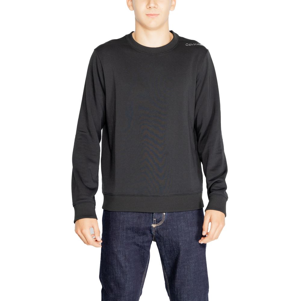 Calvin Klein Sport Black Recycled Polyester Sweater