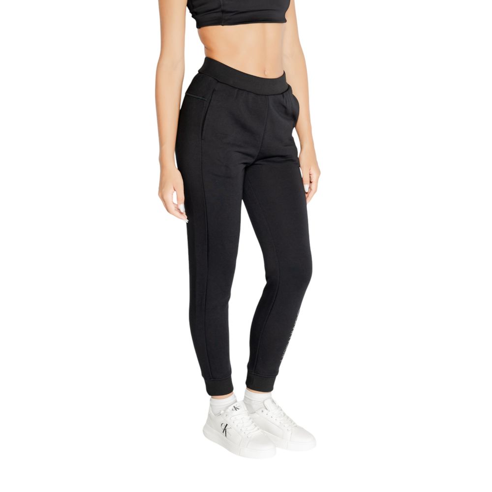 Calvin Klein Sport Black Recycled Polyester Jeans & Pant