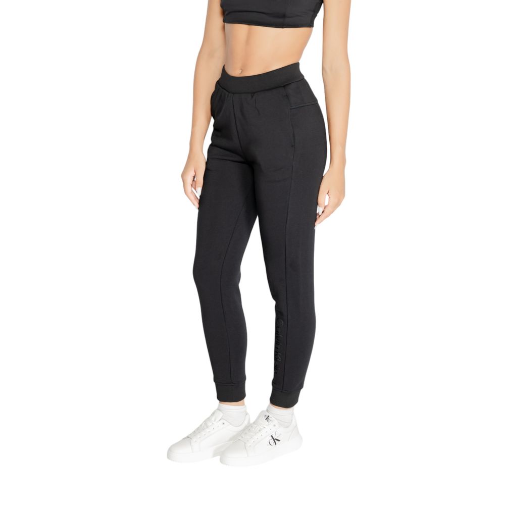 Calvin Klein Sport Black Recycled Polyester Jeans & Pant