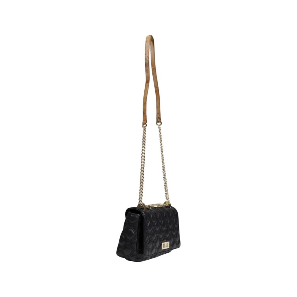 Alviero Martini Prima Classe Black Polyethylene Handbag