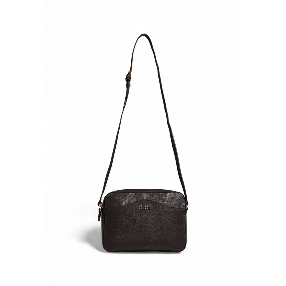 Alviero Martini Prima Classe Black Polyethylene Handbag