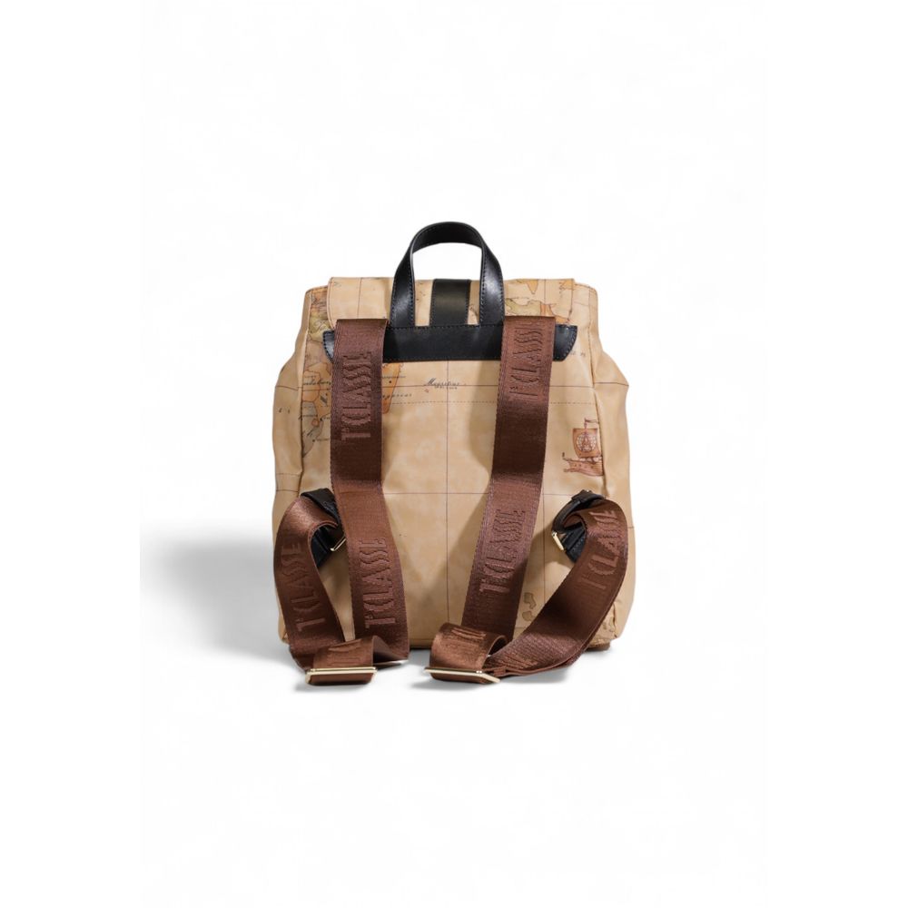 Alviero Martini Prima Classe Beige Polyethylene Backpack