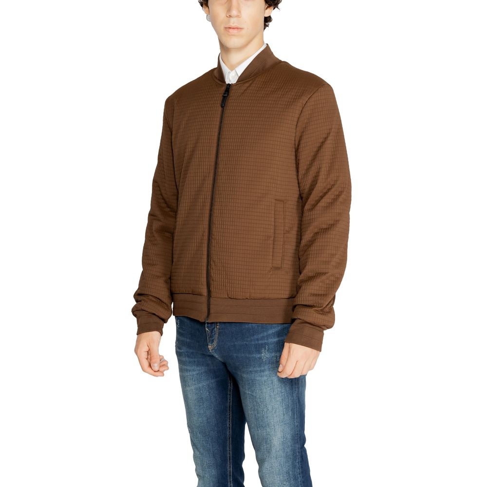 Antony Morato Brown Polyester Jacket