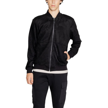 Antony Morato Black Polyester Jacket