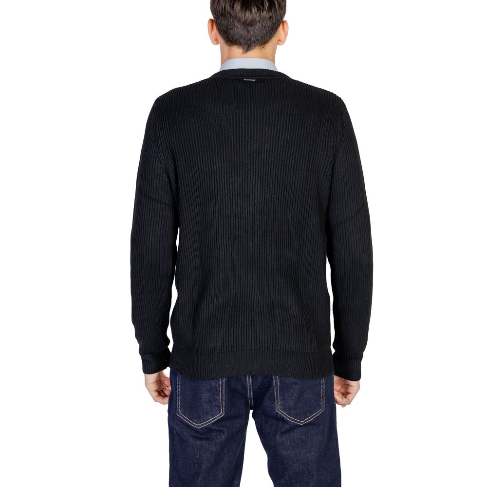 Antony Morato Black Polyester Cardigan