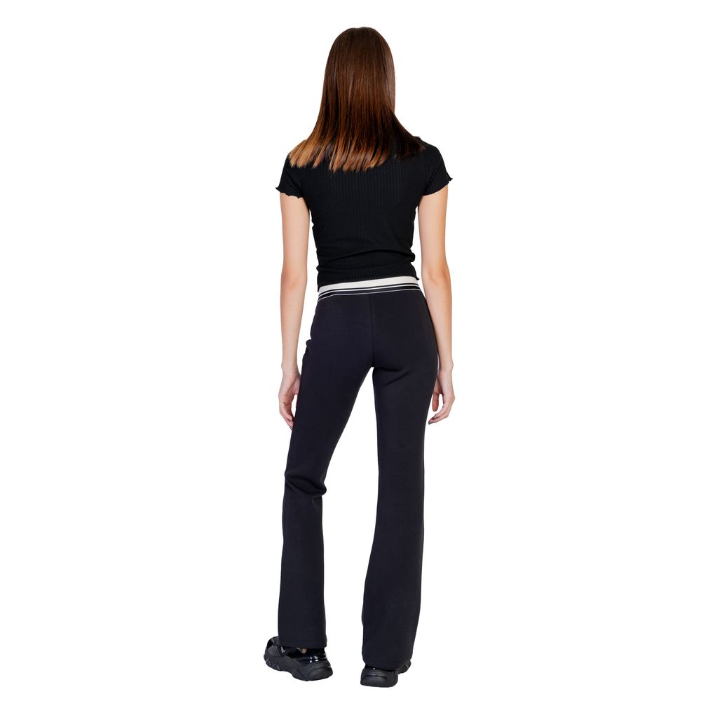 Guess Active Black Cotton Jeans & Pant