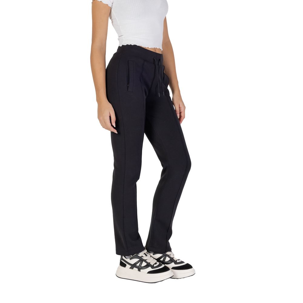 Guess Active Black Cotton Jeans & Pant