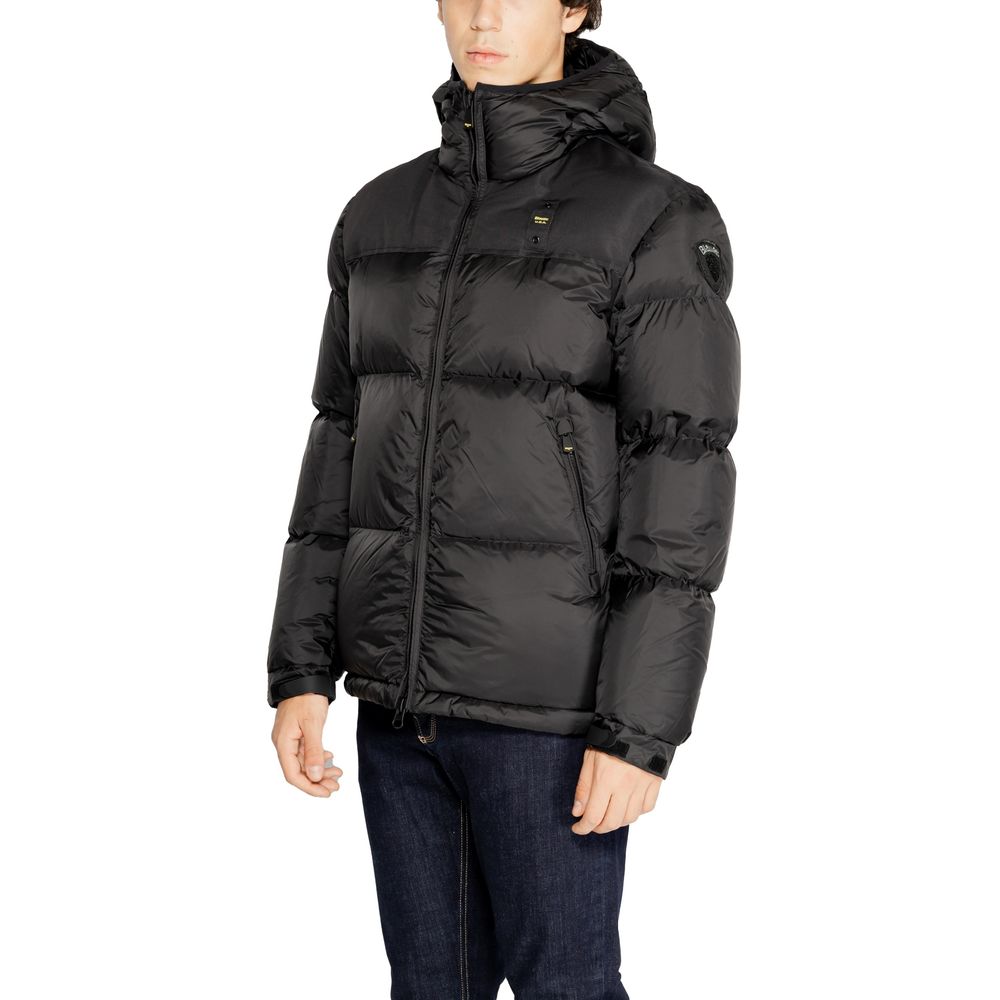 Blauer Black Polyamide Jacket