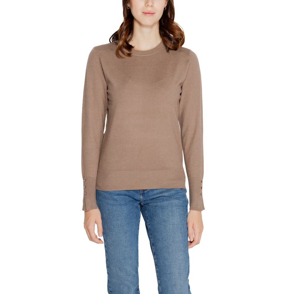 Jacqueline De Yong Gray Viscose Tops & T-Shirt