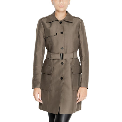 Morgan De Toi Green Polyester Jackets & Coat