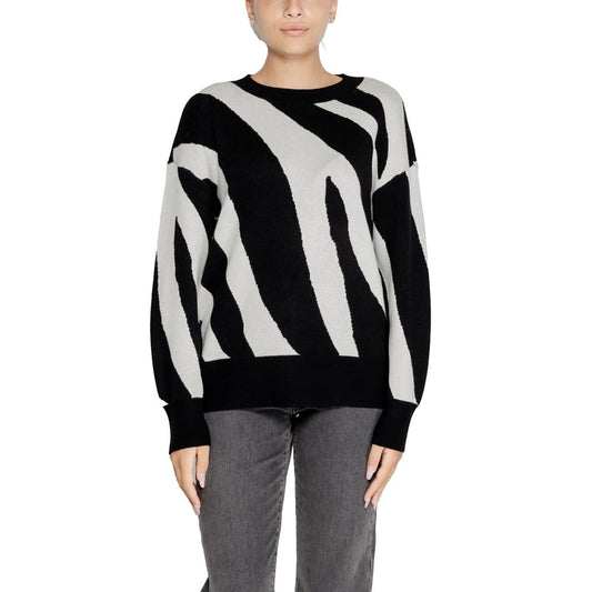 Vero Moda Black Viscose Sweater