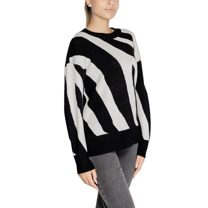 Vero Moda Black Viscose Sweater