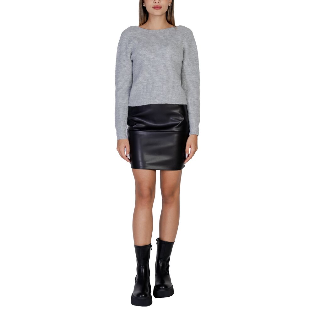 Morgan De Toi Gray Recycled Polyester Tops & T-Shirt