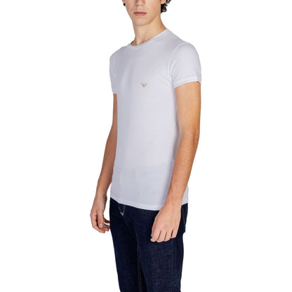 Emporio Armani Underwear White Cotton T-Shirt