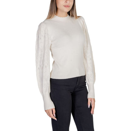 Vero Moda Cream Viscose Tops & T-Shirt