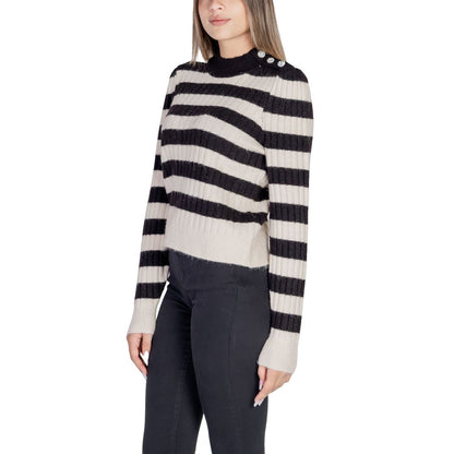 Vero Moda Beige Polyester Sweater