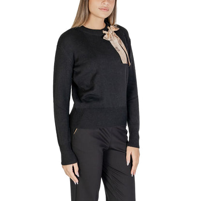 Alviero Martini Prima Classe Black Polyester Sweater