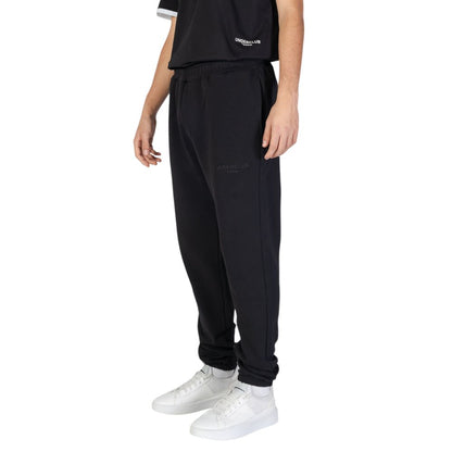 Underclub Black Cotton Jeans & Pant