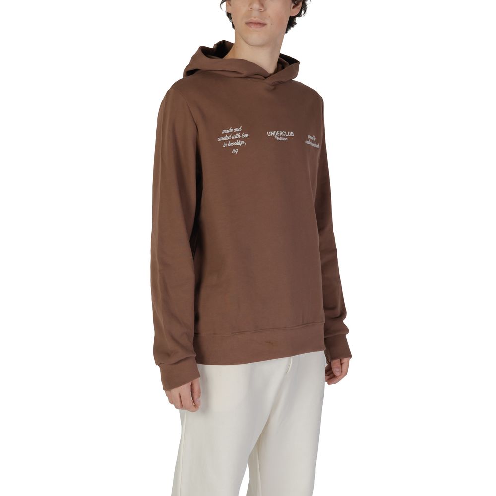 Underclub Brown Cotton Sweater