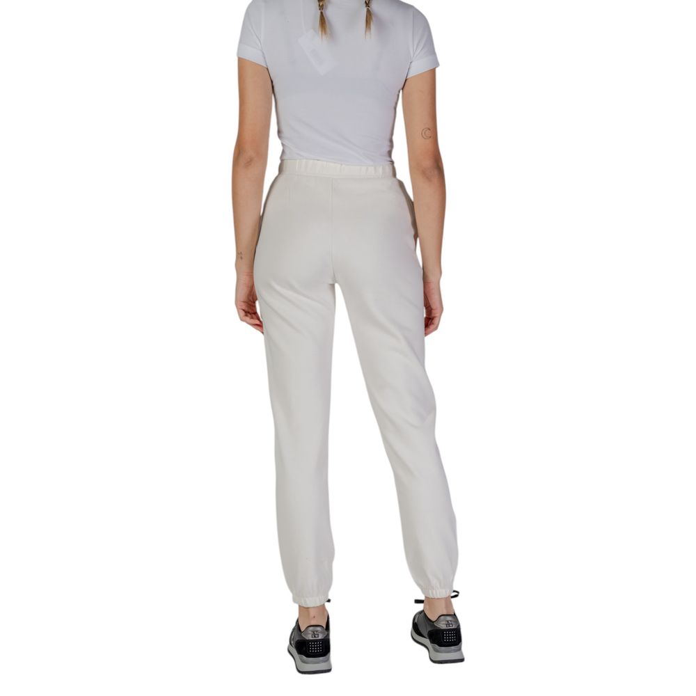 Guess Active Cream Polyester Jeans & Pant