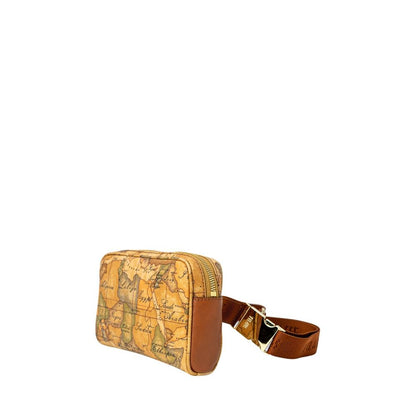 Alviero Martini Prima Classe Beige Leather Belt Bag