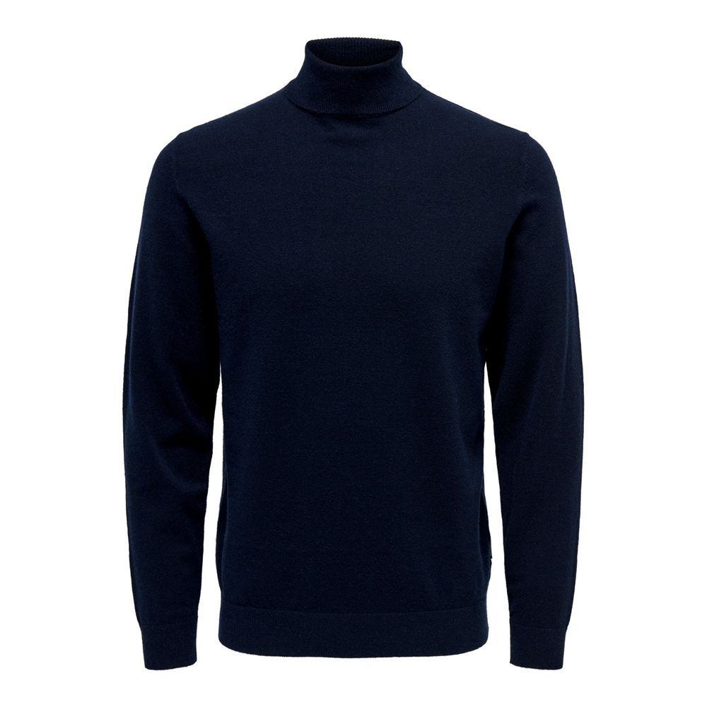 Only & Sons Blue Viscose Sweater