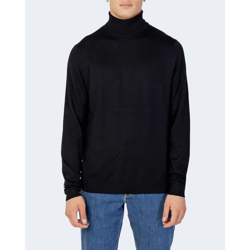 Only & Sons Black Viscose Sweater