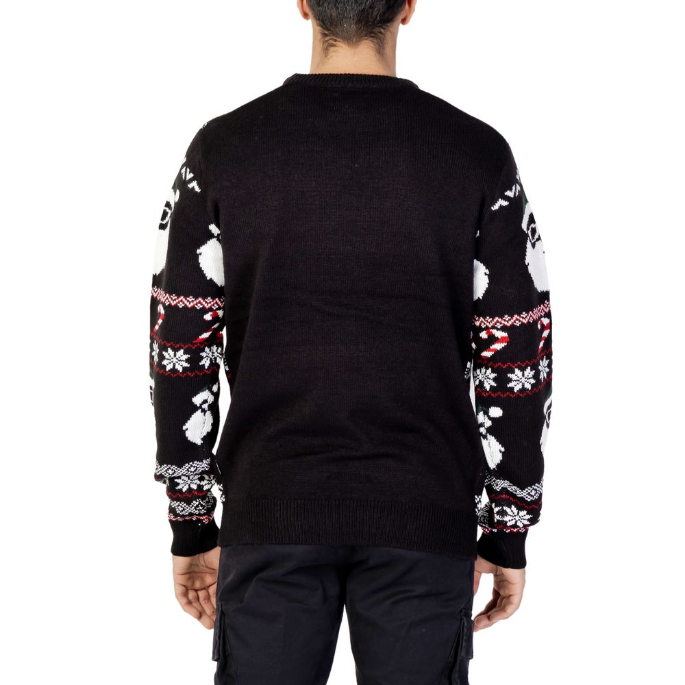 Only & Sons Black Acrylic Sweater