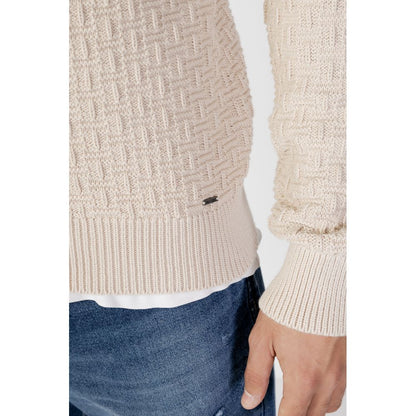 Only & Sons Beige Cotton Sweater