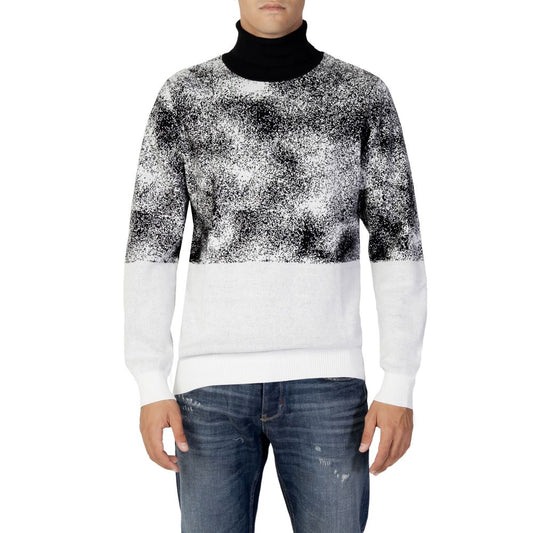 Antony Morato White Cotton Sweater