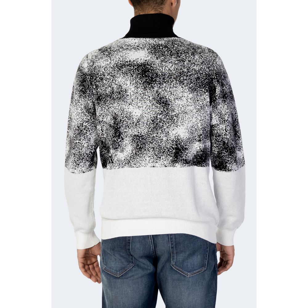 Antony Morato White Cotton Sweater