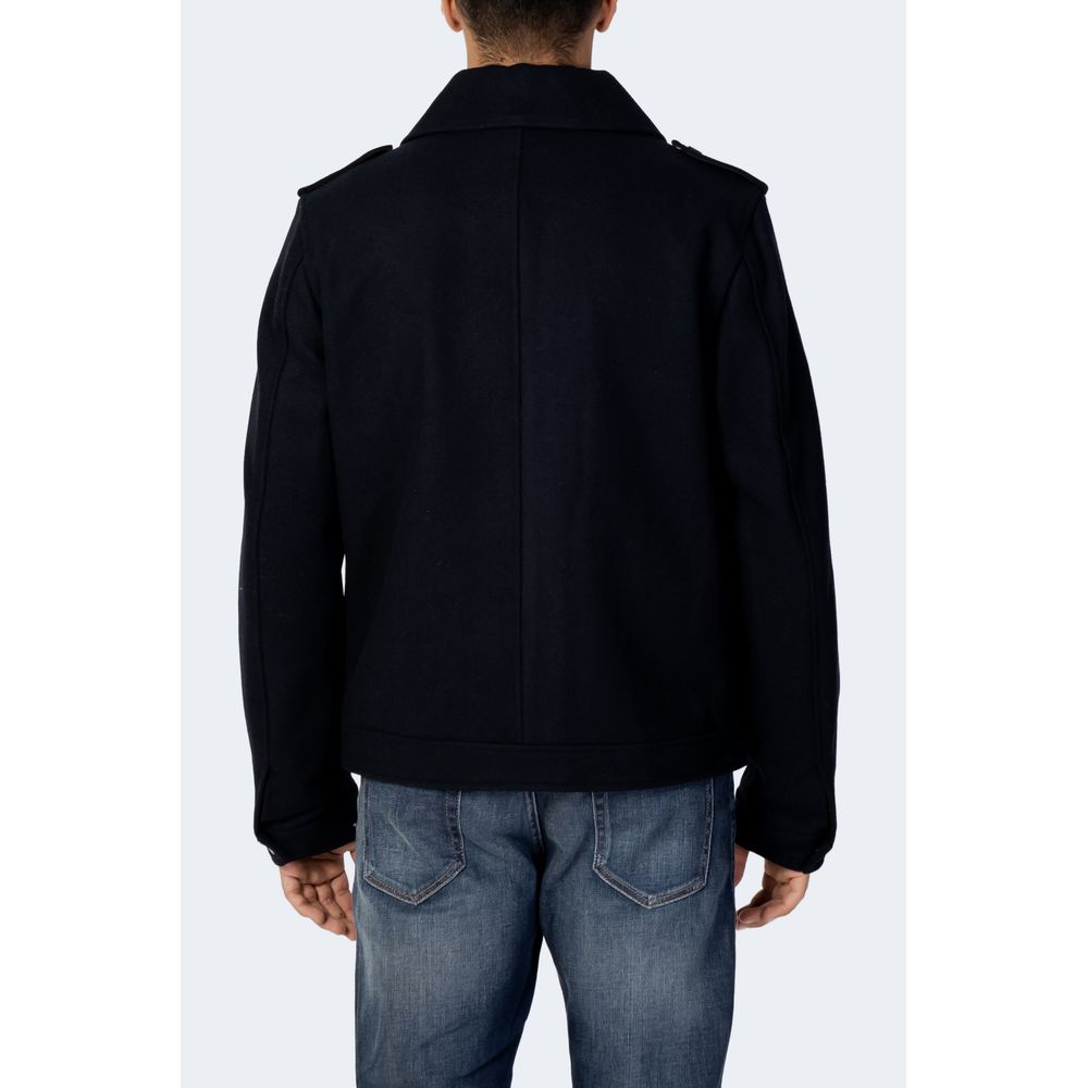 Antony Morato Blue Wool Jacket