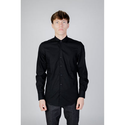 Antony Morato Black Cotton Shirt