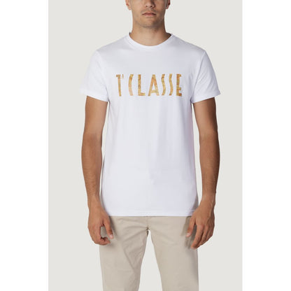 Alviero Martini Prima Classe White Cotton T-Shirt