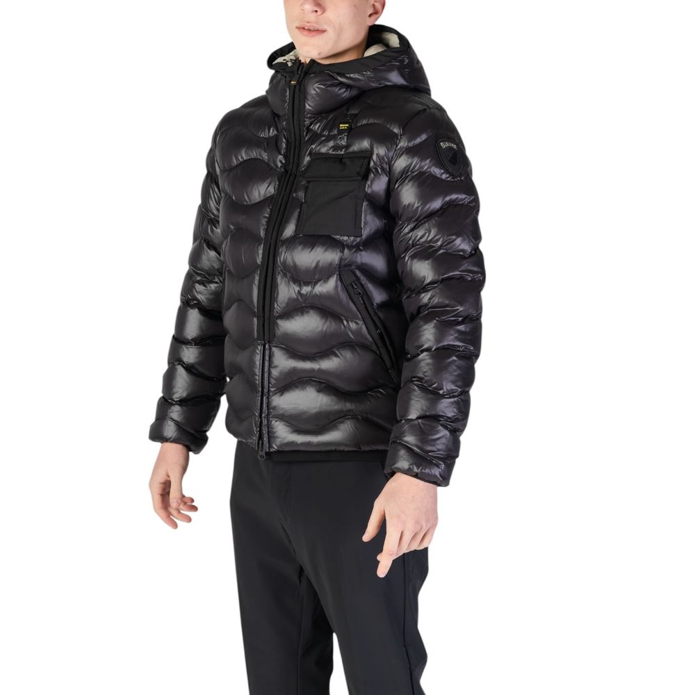 Blauer Black Polyamide Jacket